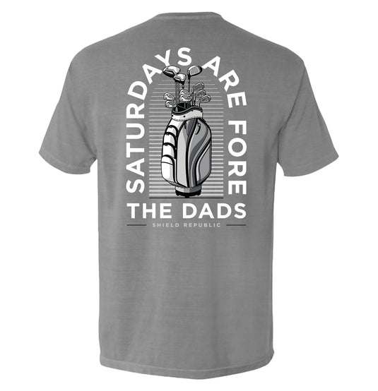 Saturdays Are For The Dads Golf Grey