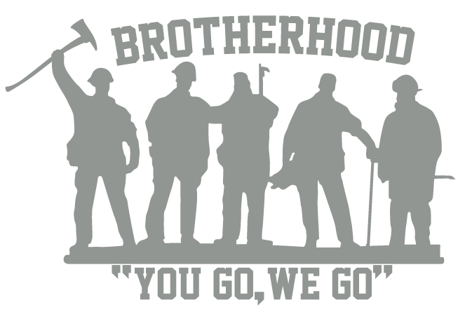 Load image into Gallery viewer, BROTHERHOOD YOU GO WE GO WINDOW DECAL
