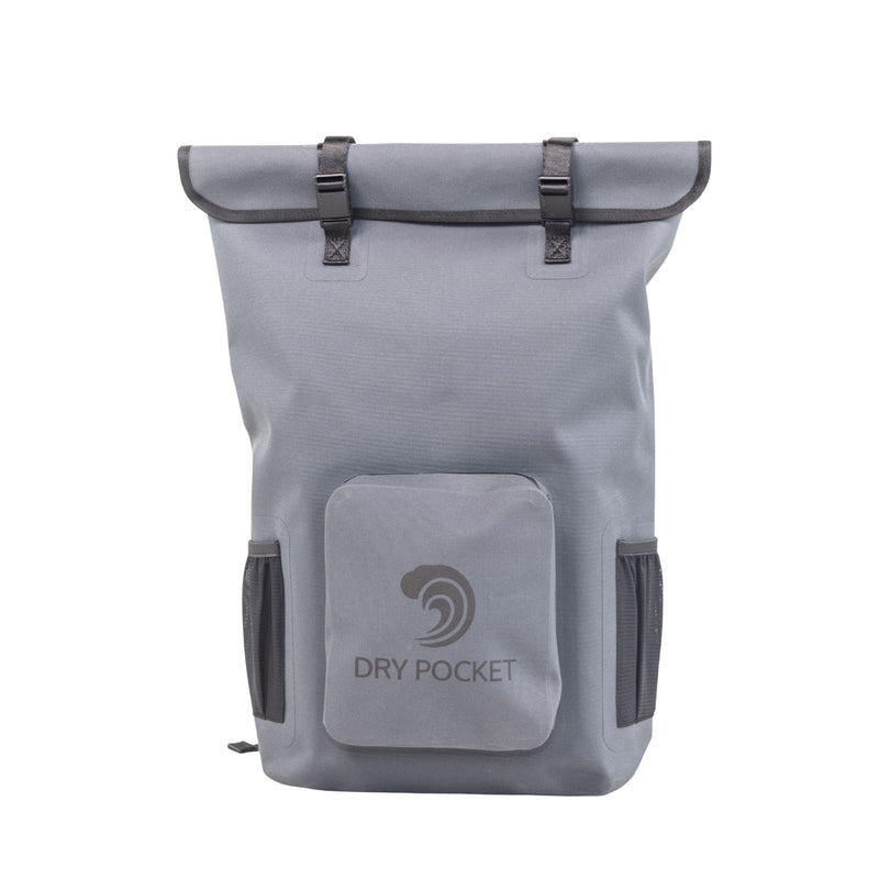 Load image into Gallery viewer, Waterproof Floating Backpack Dry Bag - Grey
