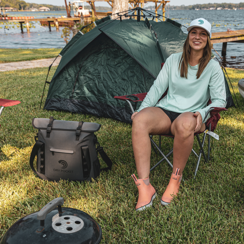 Load image into Gallery viewer, Waterproof Floating Tote Cooler - Dark Grey
