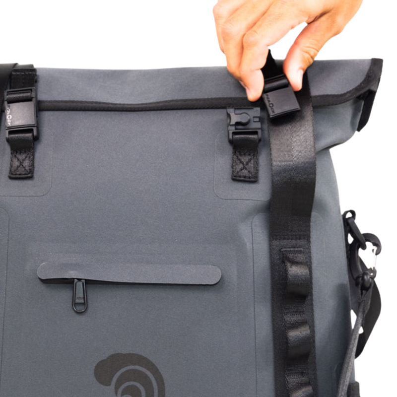 Load image into Gallery viewer, Waterproof Floating Tote Cooler - Dark Grey
