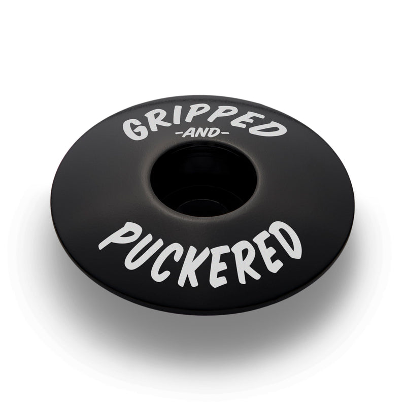 Load image into Gallery viewer, Gripped &amp; Puckered Bicycle Headset Cap
