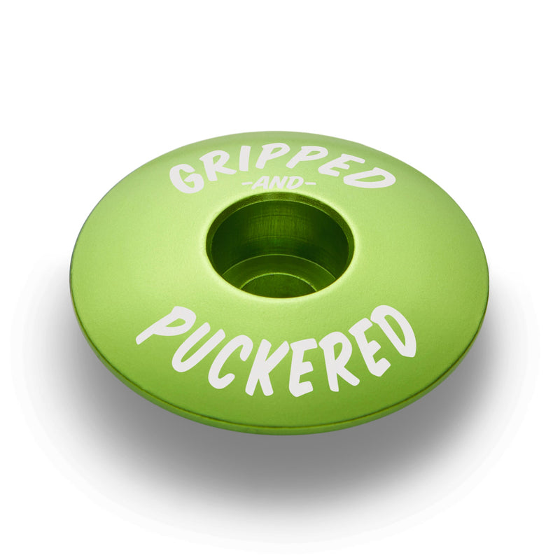 Load image into Gallery viewer, Gripped &amp; Puckered Bicycle Headset Cap
