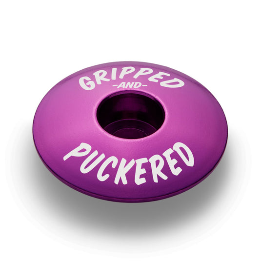 Gripped & Puckered Bicycle Headset Cap