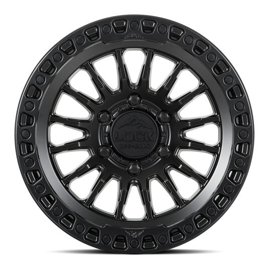 GRIT- MATTE BLACK W MATTE BLACK RING