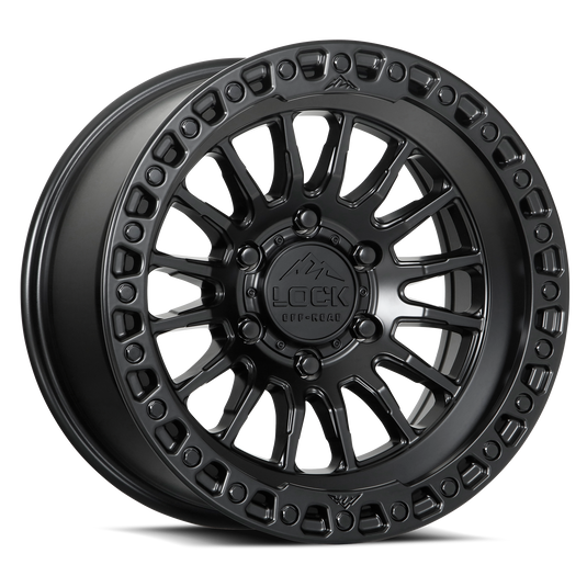 GRIT- MATTE BLACK W MATTE BLACK RING