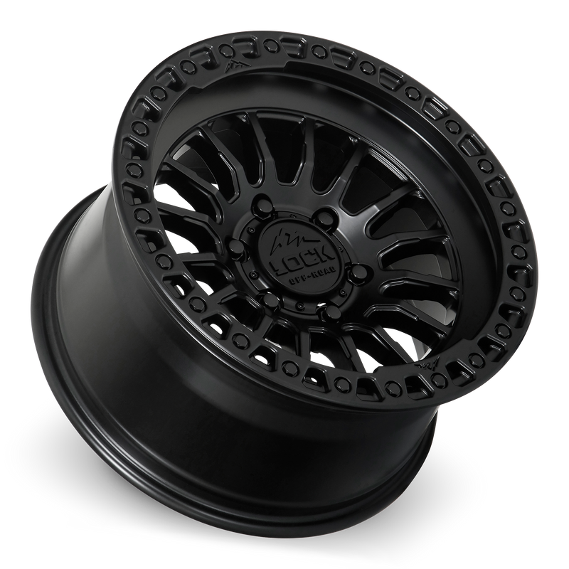 Load image into Gallery viewer, GRIT- MATTE BLACK W MATTE BLACK RING
