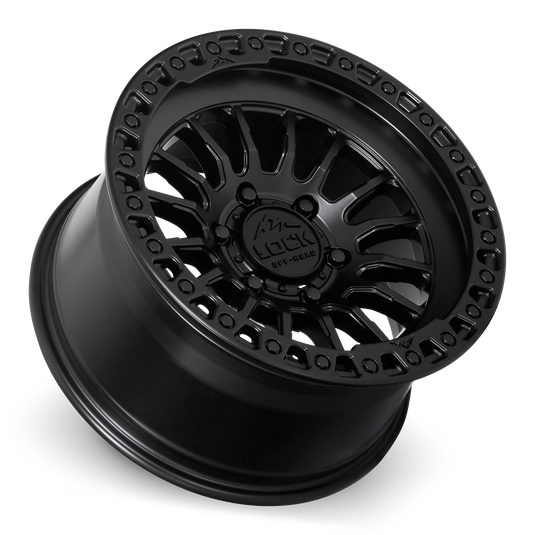 GRIT- MATTE BLACK W MATTE BLACK RING