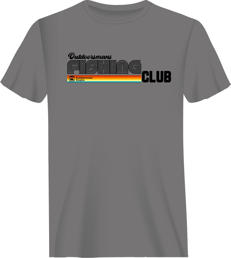 Load image into Gallery viewer, Outdoorsman Fishing Club Disco Man T-Shirt
