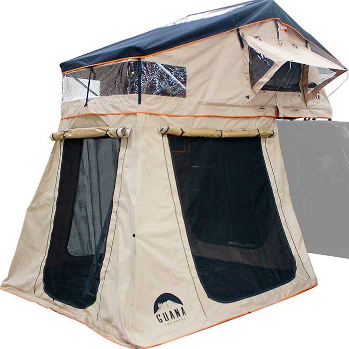 Load image into Gallery viewer, Guana Equipment Wanaka 64" Roof Top Tent With XL Annex
