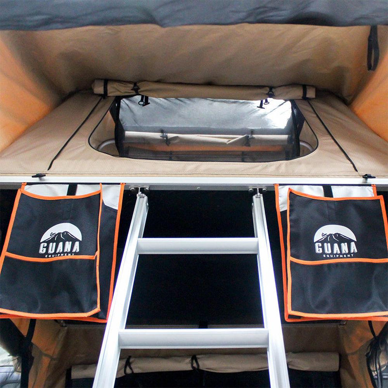 Load image into Gallery viewer, Guana Equipment Wanaka 55" Roof Top Tent Setup With XL Annex
