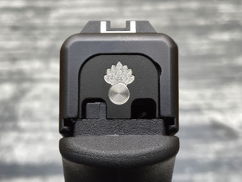 Load image into Gallery viewer, Milspin USMC Glock Slide Back Plates (Most Popular)
