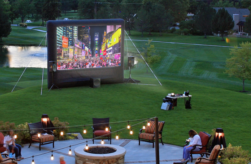 Load image into Gallery viewer, Elite Outdoor Movies Home 20' Inflatable Screen
