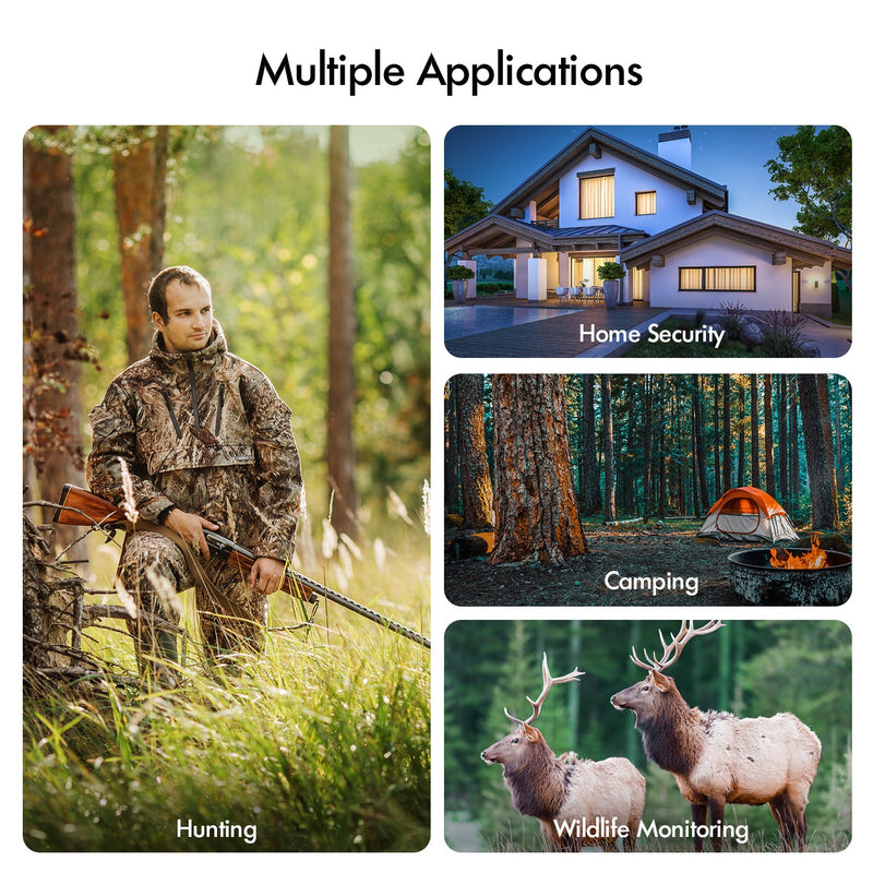 Load image into Gallery viewer, Rexing H3 Electronic Animal Caller Trail Cam 2.7K Video + 20MP Photo
