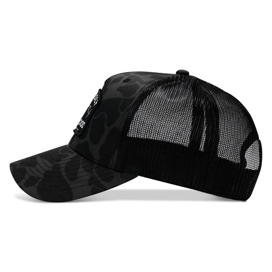 Half Holy. Half Hood. Patch Snapback Hat
