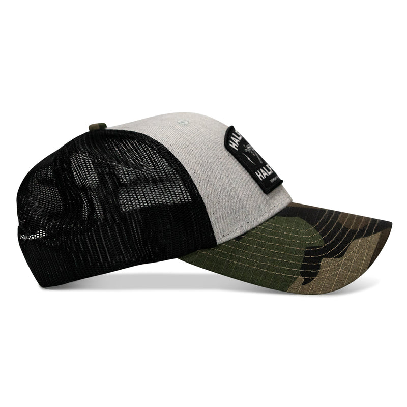 Load image into Gallery viewer, Half Holy. Half Hood. Patch Snapback Hat
