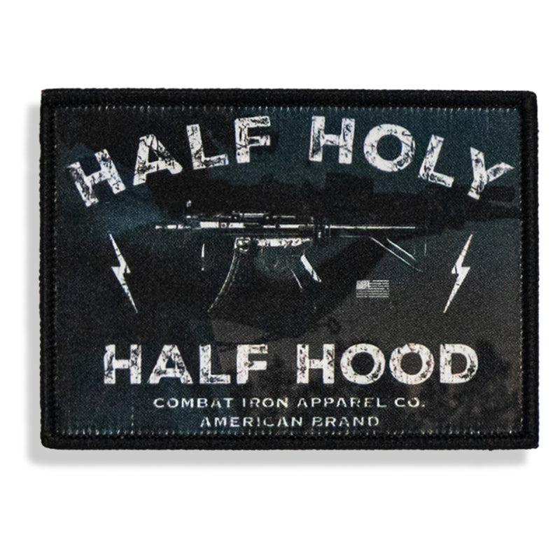 Load image into Gallery viewer, Half Holy Half Hood Velcro Patch

