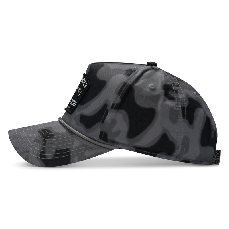 Load image into Gallery viewer, Half Holy. Half Hood. Patch Weekender Snapback
