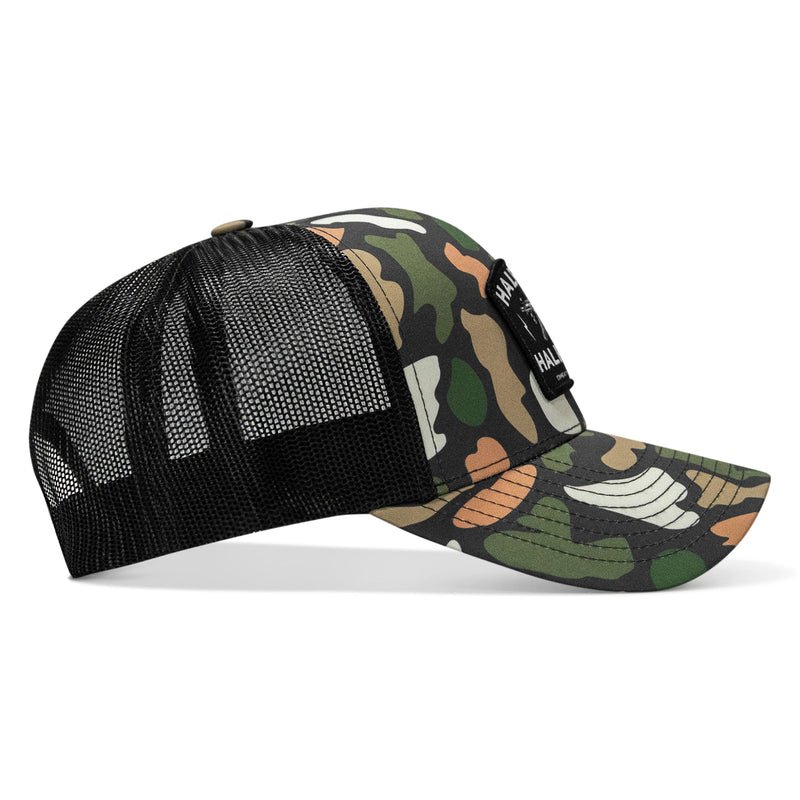 Load image into Gallery viewer, Half Holy. Half Hood. Patch Snapback Hat

