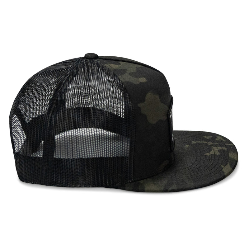 Load image into Gallery viewer, Half Holy. Half Hood. Flatbill Hat
