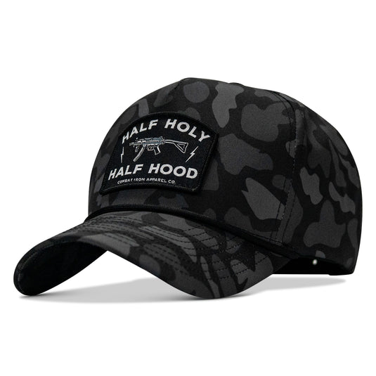 Half Holy. Half Hood. Patch 5 Pannel Rope Snapback