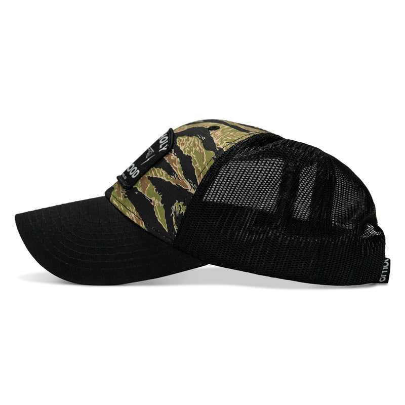 Load image into Gallery viewer, Half Holy. Half Hood Patch Original Ripstop Snapback Hat
