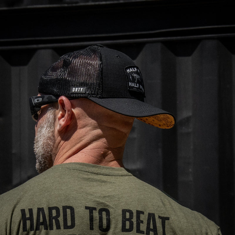 Load image into Gallery viewer, Half Holy. Half Hood Patch Original Ripstop Snapback Hat
