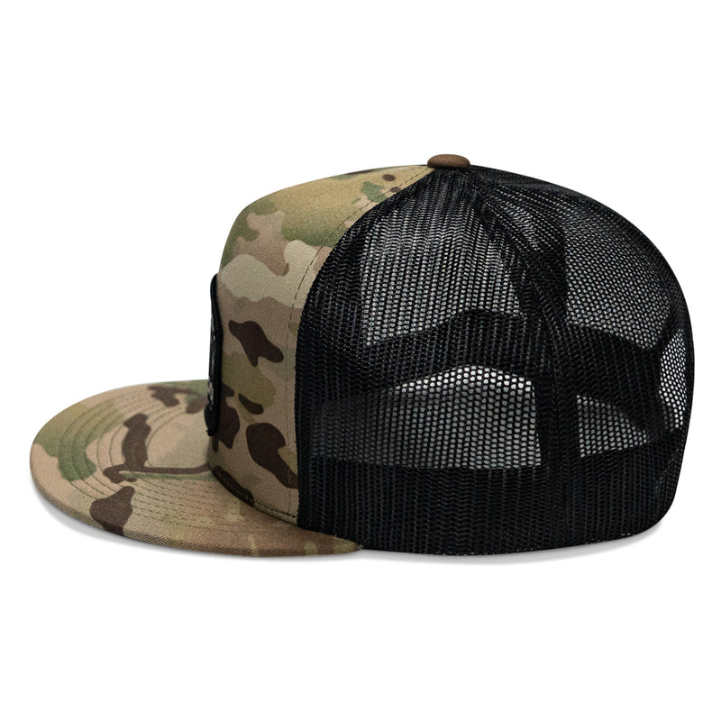 Load image into Gallery viewer, Half Holy. Half Hood. Flatbill Hat
