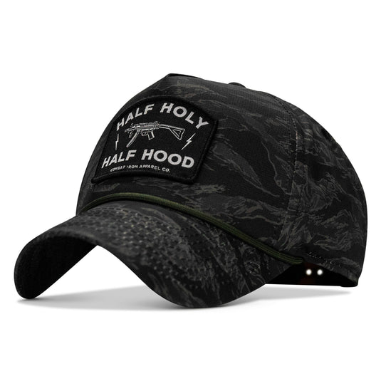 Half Holy. Half Hood. Patch Weekender Snapback