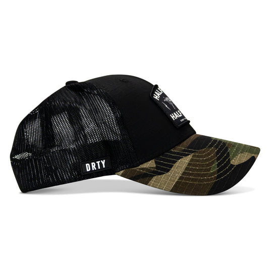 Half Holy. Half Hood Patch Original Ripstop Snapback Hat