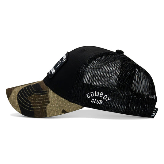 Half Holy. Half Hood Patch Original Ripstop Snapback Hat