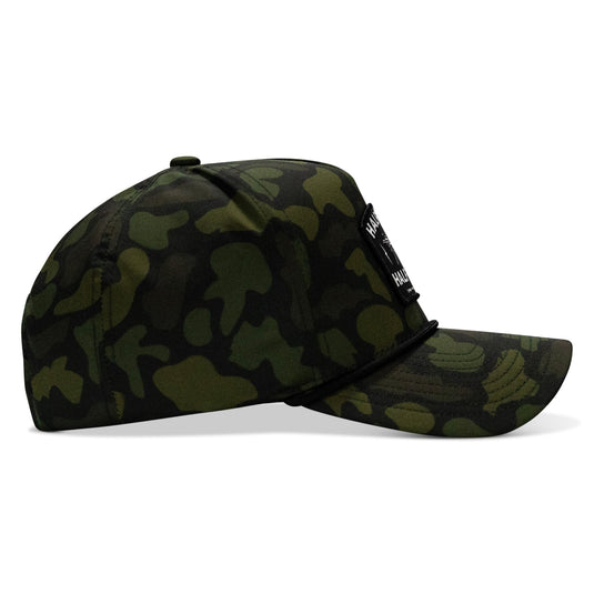 Half Holy. Half Hood. Patch 5 Pannel Rope Snapback