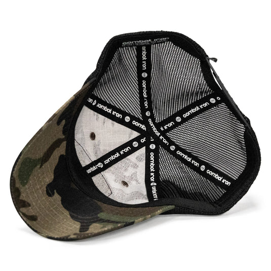 Half Holy. Half Hood Patch. Tactical Ripstop Mesh Snapback Hat