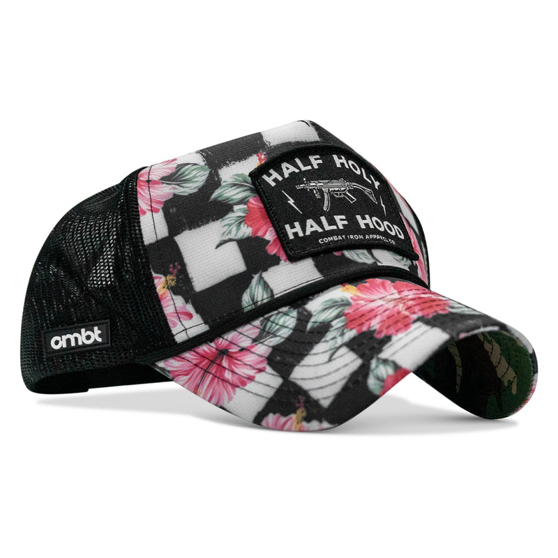 Load image into Gallery viewer, Half Holy. Half Hood. Patch Weekender Snapback
