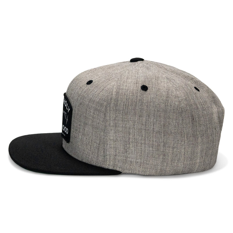 Load image into Gallery viewer, Half Holy. Half Hood. Flatbill Hat
