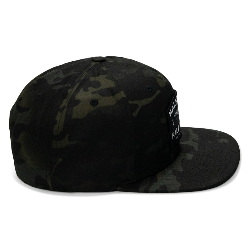 Load image into Gallery viewer, Half Holy. Half Hood. Flatbill Hat
