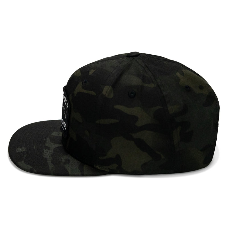 Load image into Gallery viewer, Half Holy. Half Hood. Flatbill Hat
