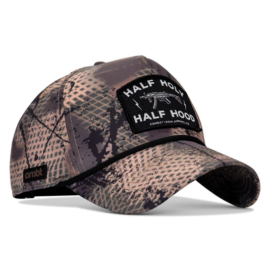 Half Holy. Half Hood. Patch Weekender Snapback