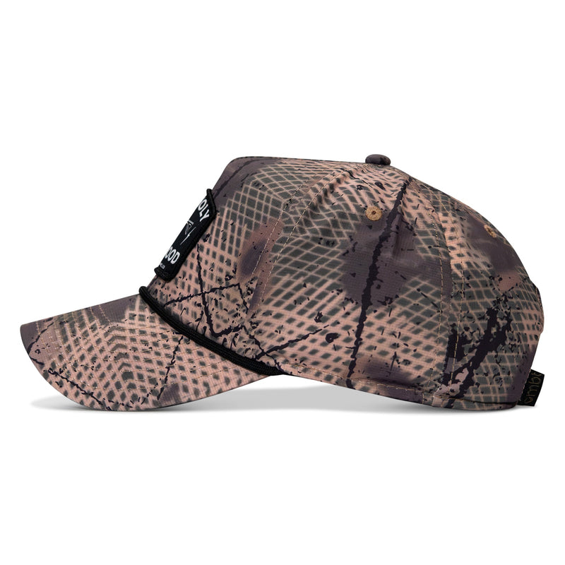 Load image into Gallery viewer, Half Holy. Half Hood. Patch Weekender Snapback
