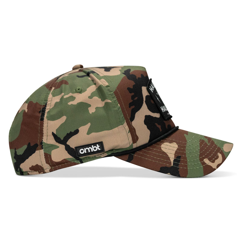 Load image into Gallery viewer, Half Holy. Half Hood. Patch Weekender Snapback

