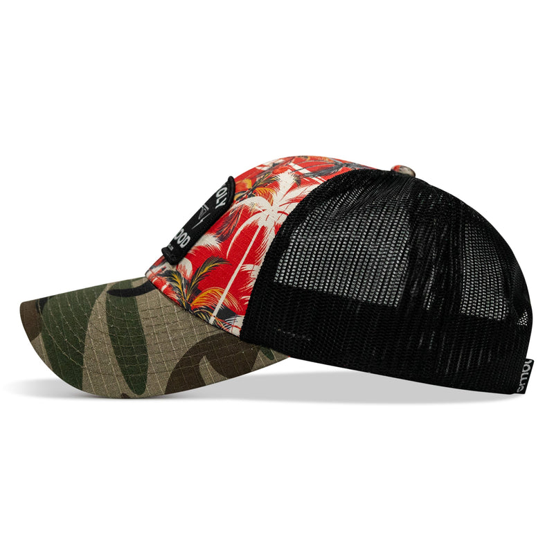 Load image into Gallery viewer, Half Holy. Half Hood Patch Original Ripstop Snapback Hat
