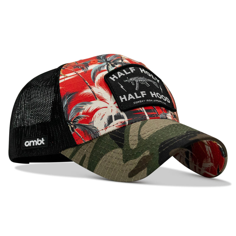 Load image into Gallery viewer, Half Holy. Half Hood Patch Original Ripstop Snapback Hat
