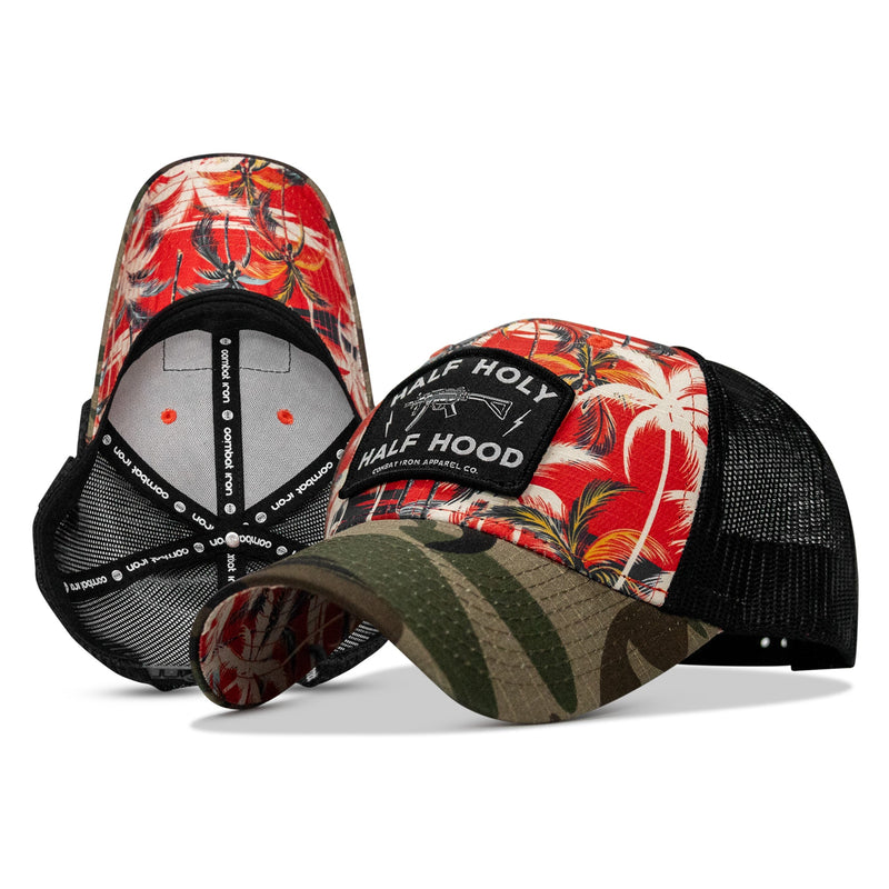 Load image into Gallery viewer, Half Holy. Half Hood Patch Original Ripstop Snapback Hat
