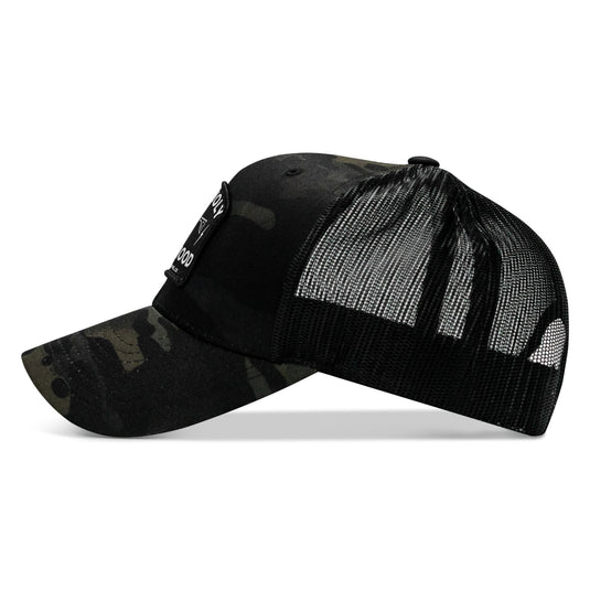Half Holy. Half Hood. Patch Snapback Hat