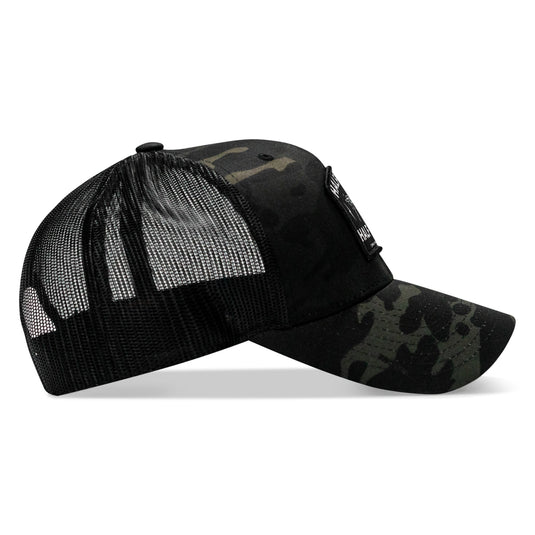 Half Holy. Half Hood. Patch Snapback Hat