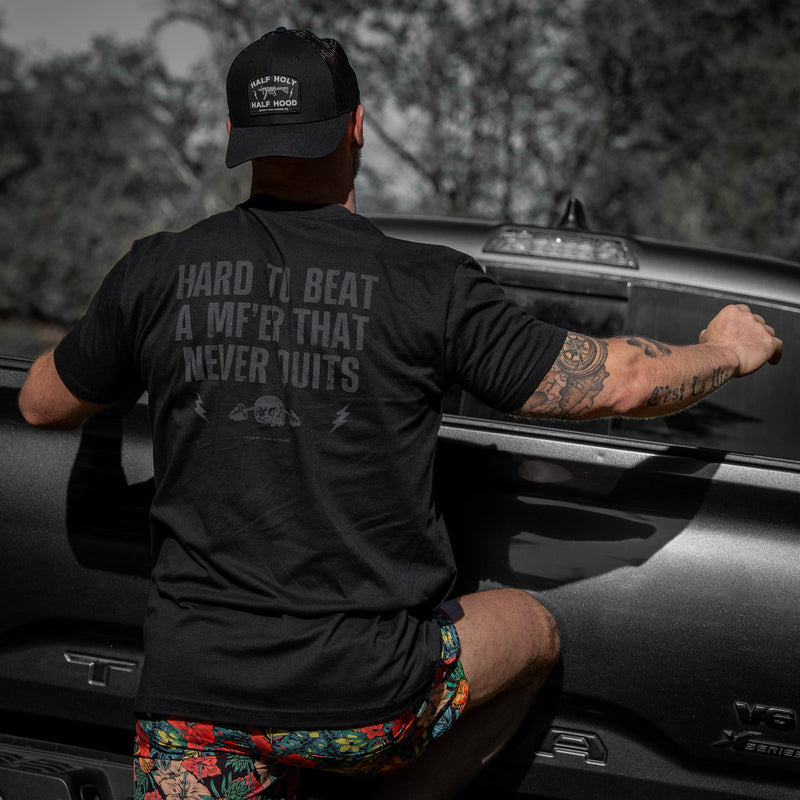 Load image into Gallery viewer, Half Holy. Half Hood Patch Original Ripstop Snapback Hat
