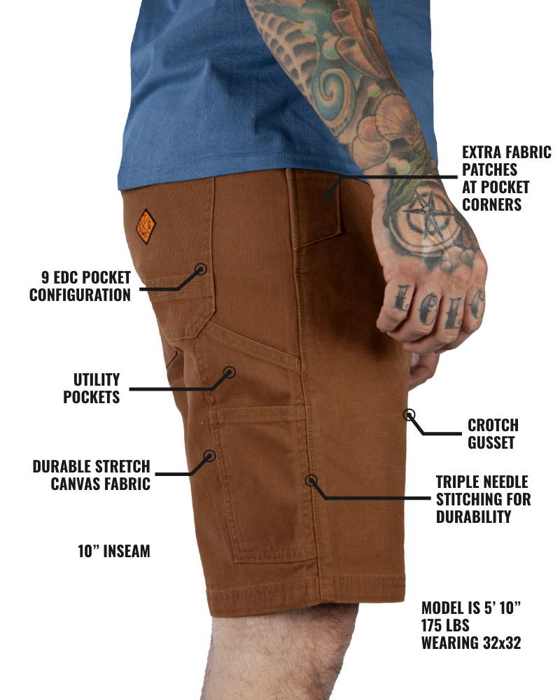 Load image into Gallery viewer, Havok Shorts 10&quot; - Tobacco
