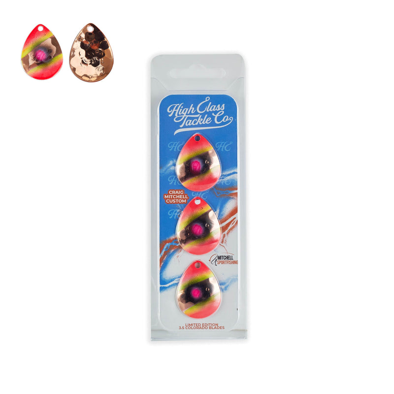 Load image into Gallery viewer, &quot;It&#39;s Fall Y&#39;all&quot; Mitchell Sportfishing 3.5 Colorado Blades (3-Pack)
