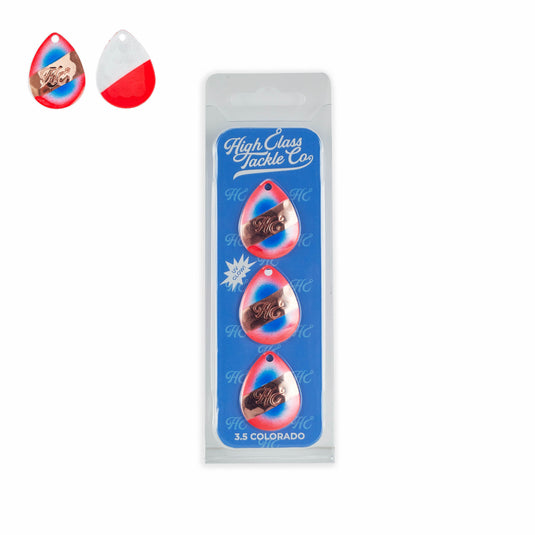 'Hawk Tuna' High Class 3.5 Colorado Blades (3-Pack)