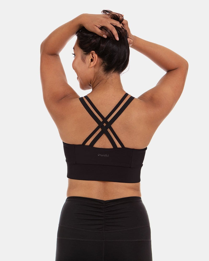 Load image into Gallery viewer, Double Down Bra – Booya Black
